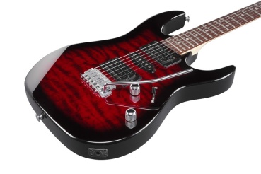 Preview: IBANEZ E-GUITAR GRX 6-STR.  Transparent Red Burst